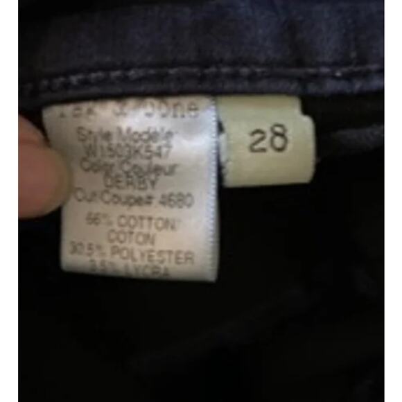 Rag & Bone JEAN Dark Wash Legging Skinny Jeans Women’s Size 28 Made in USA - Picture 4 of 7